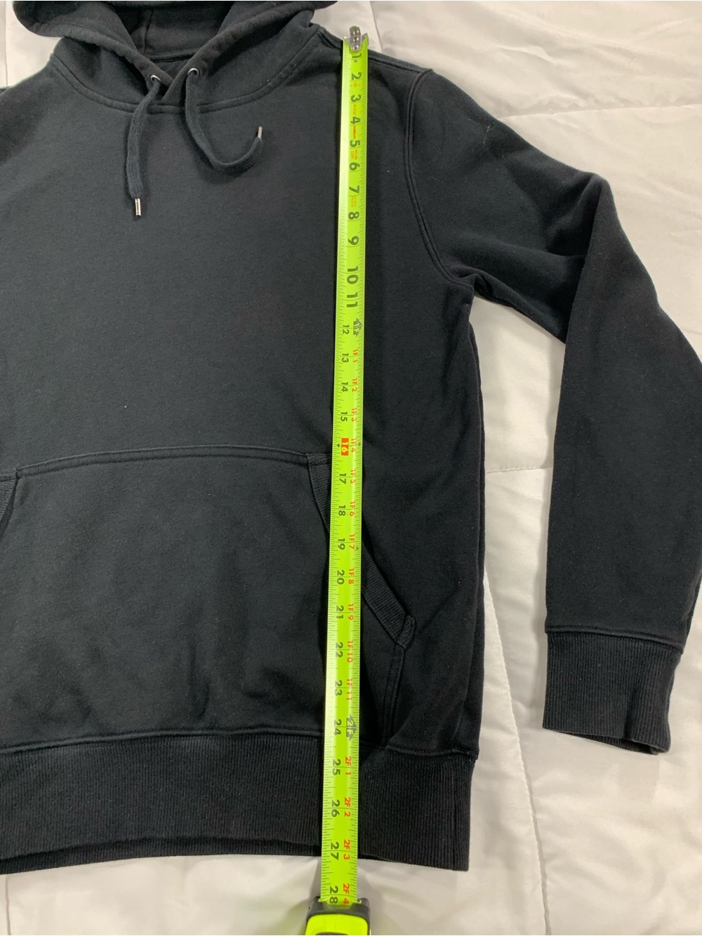 Pre loved DENVER HAYES hoodie mens size S - Picture 2 of 5